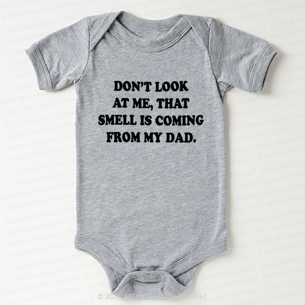 Don't Look At Me Bodysuit For Baby 7