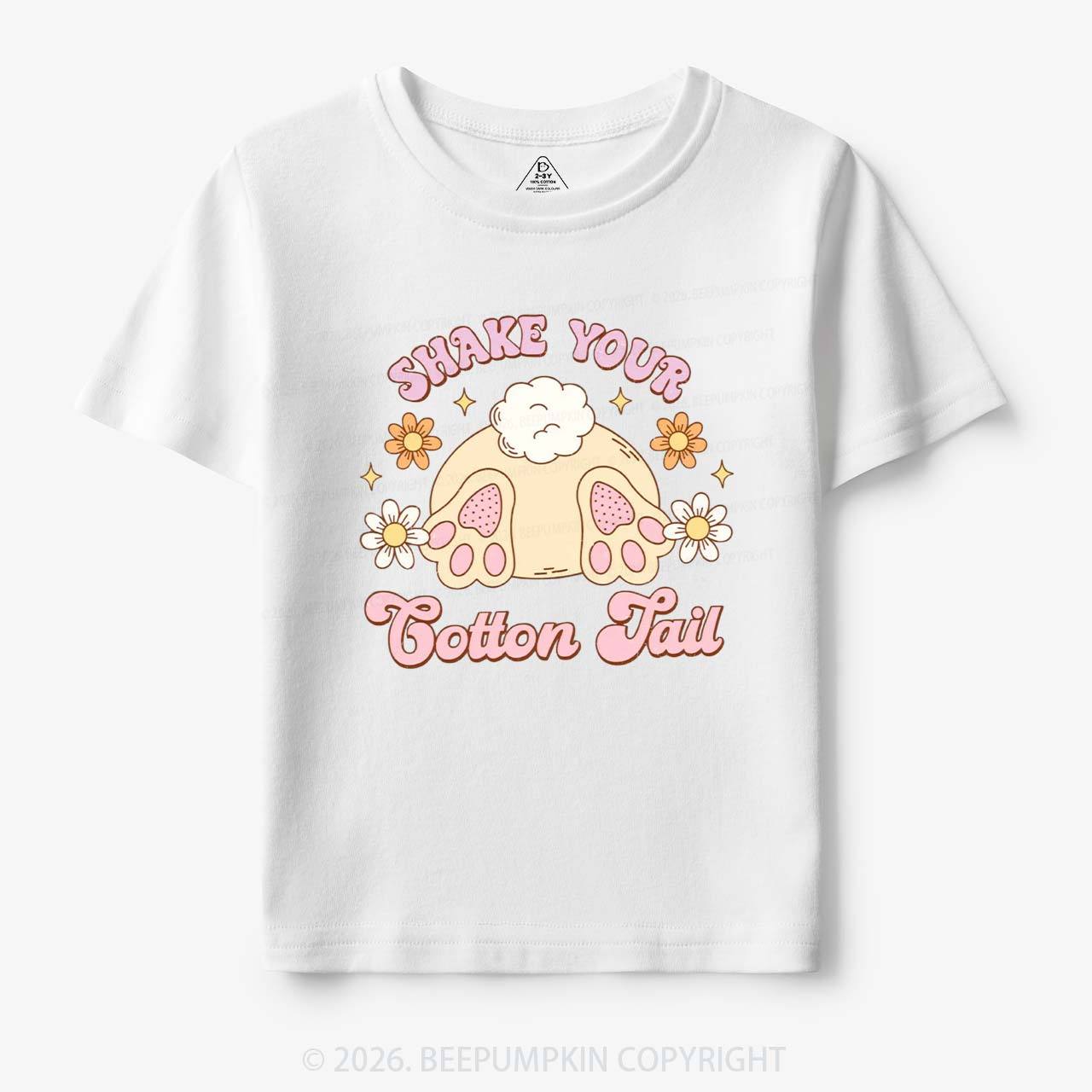 Shake Your Cotton Tail Toddler&Kids Tees