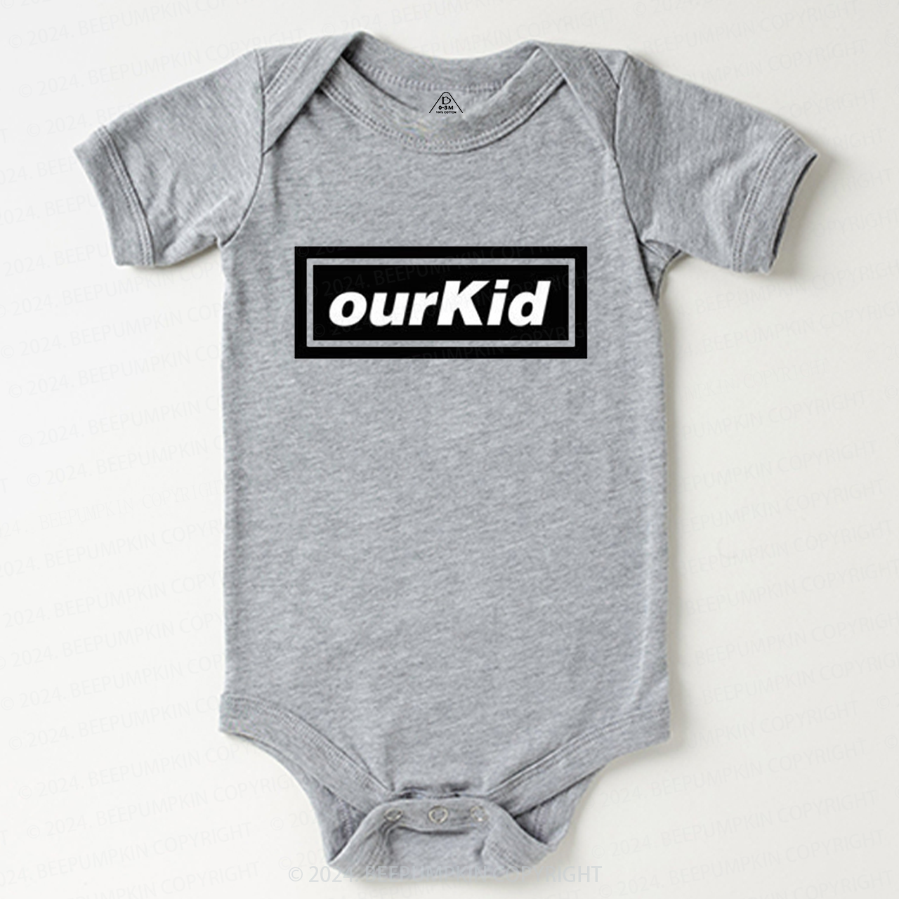 Nostalgia Rock Music Baby Bodysuit 8