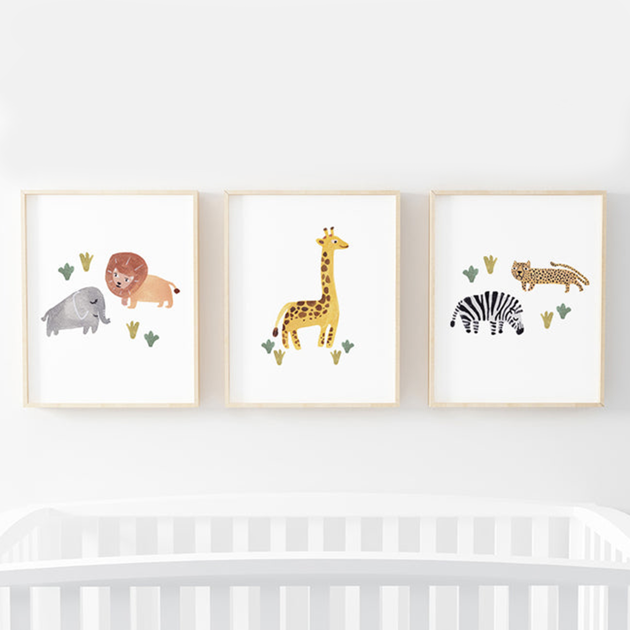 Safari Party Bundled Digital Nursery Art