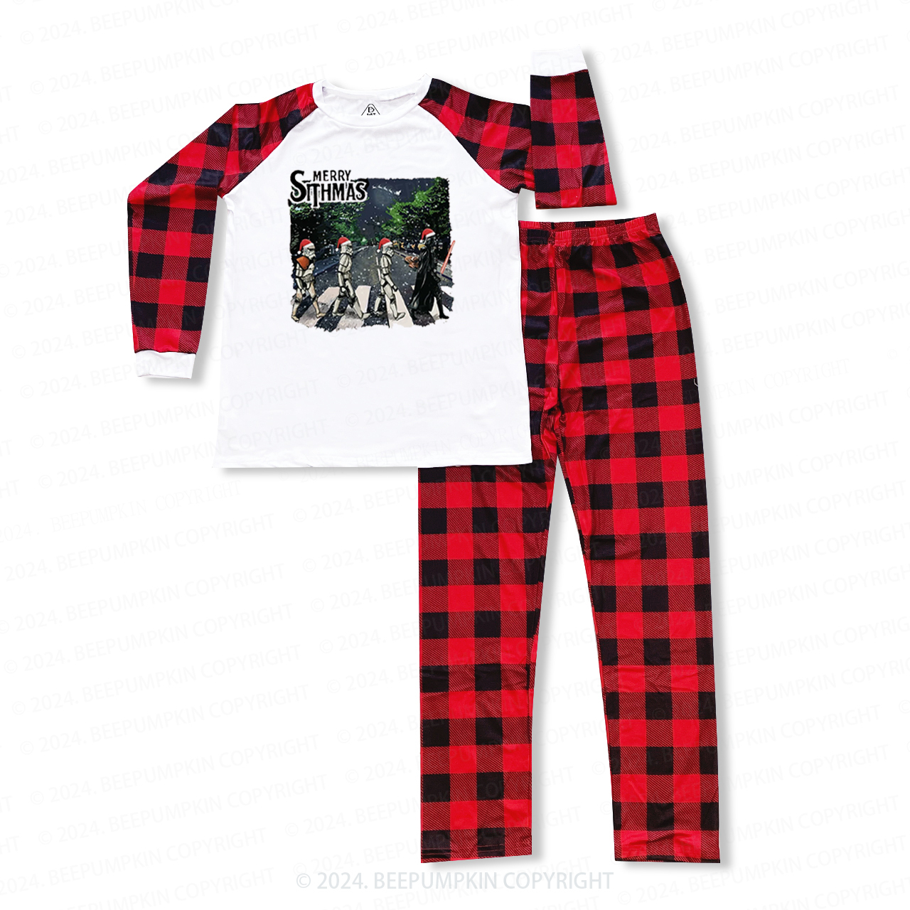 Interesting Street Scene Christmas Family Matching Pajamas