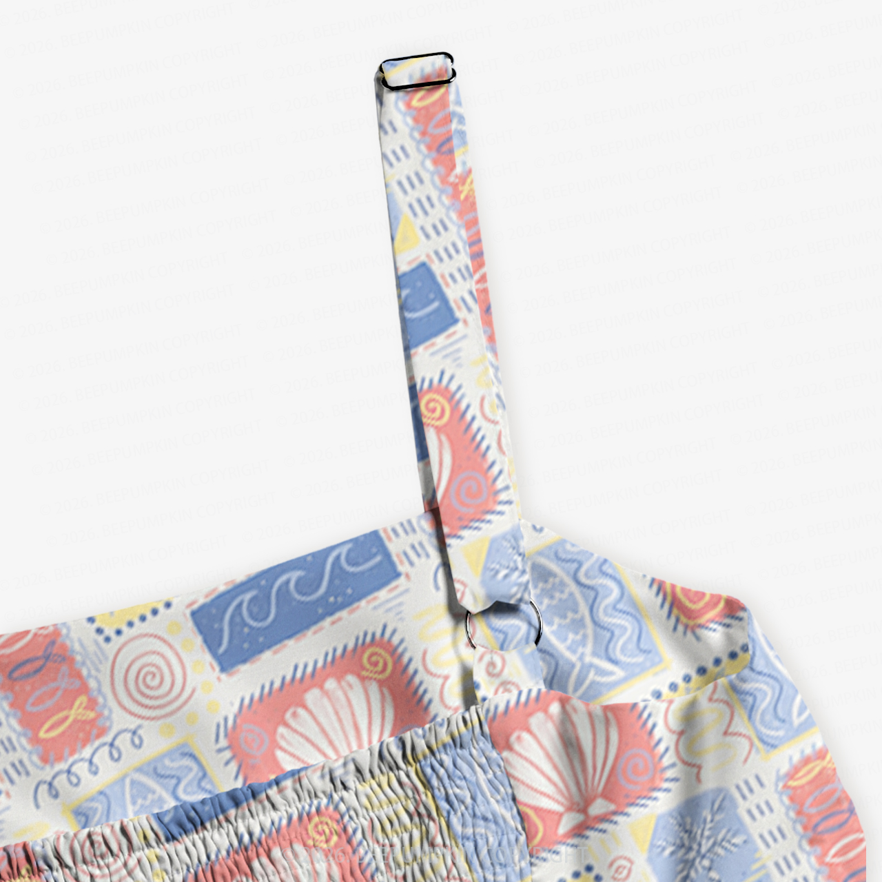 Seashell Postcards Collection Women’s Voile Cami Dress