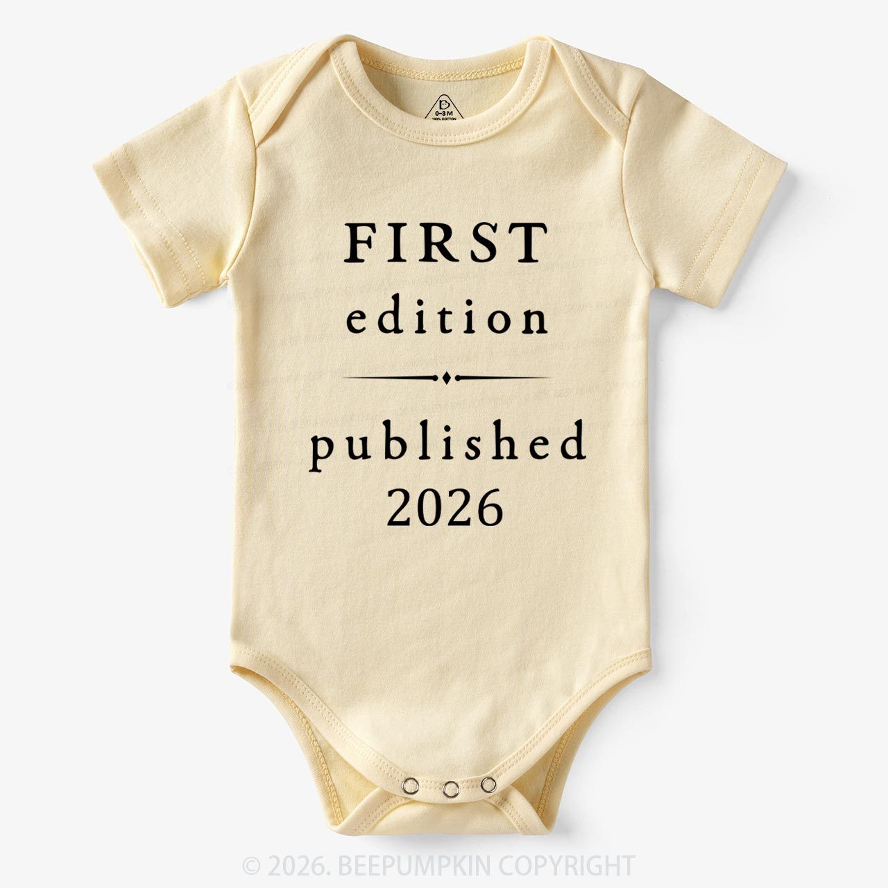 First Edition Published 2024 Bodysuit For Baby Sale-Beepumpkin™