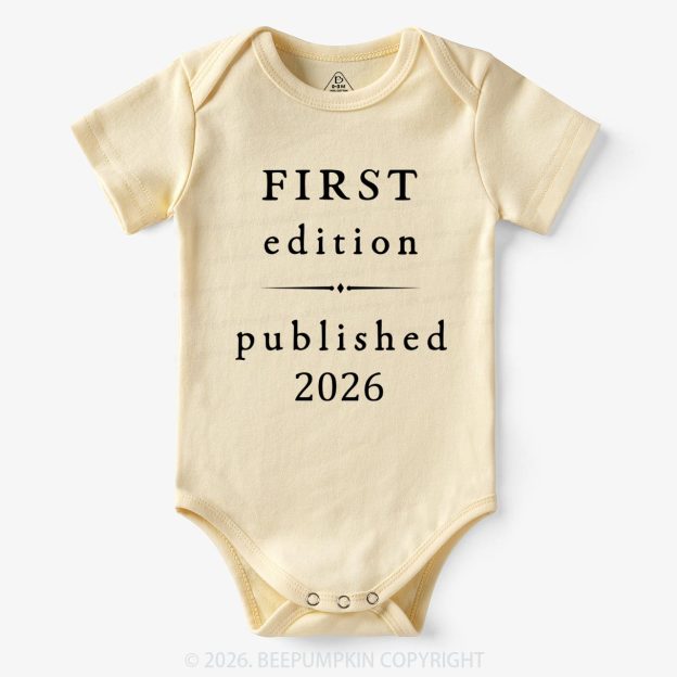 First Edition Published Bodysuit For Baby