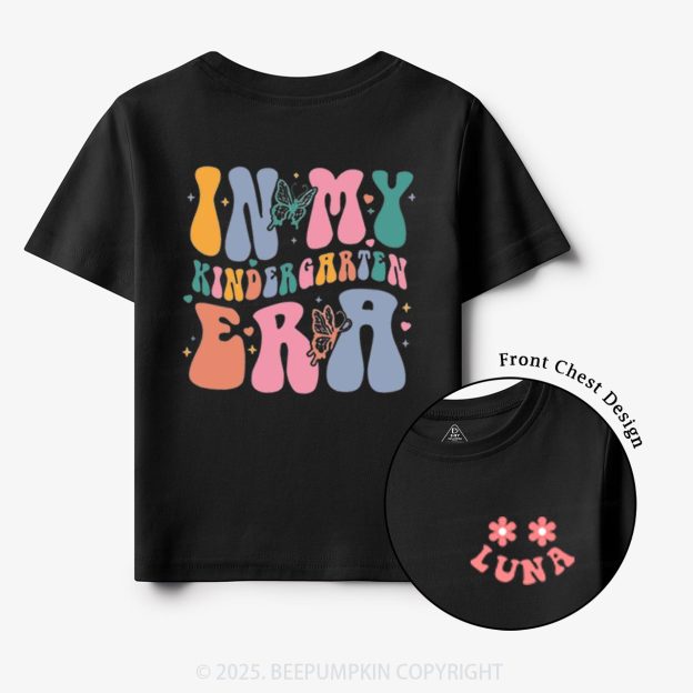 Personalized Colorful Kinder Toddler&Kid's Tees Beepumpkin