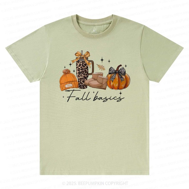  Fall Pumpkin Bow T-Shirts Beepumpkin 
