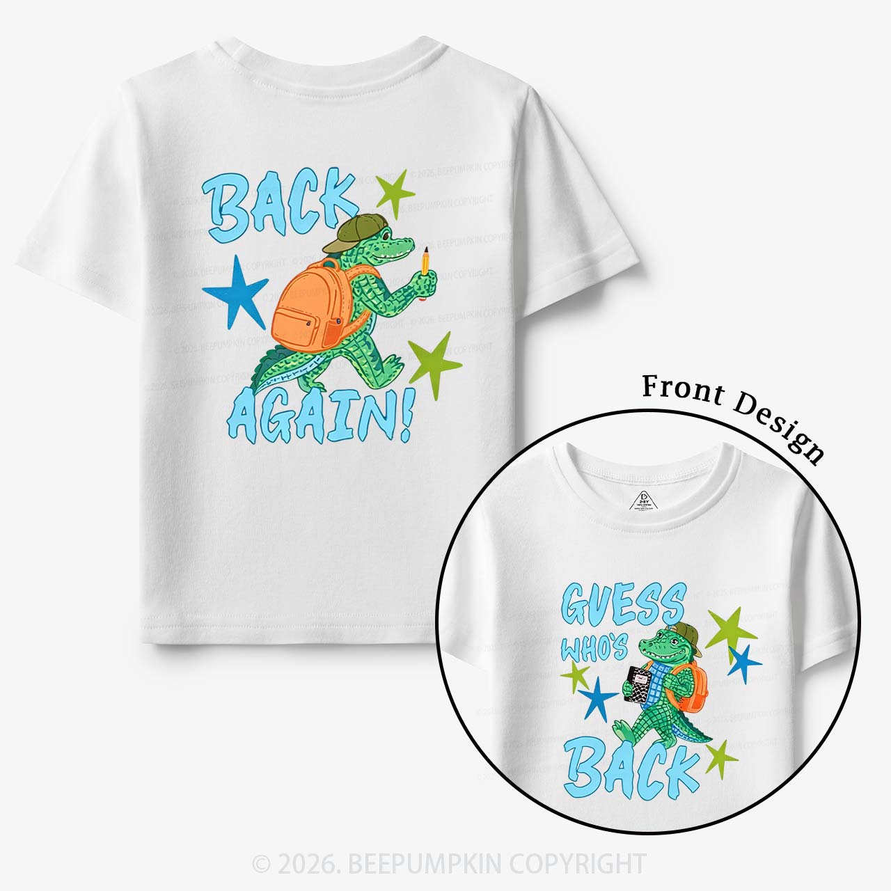 Guess Who's Back Gator Toddler&Kid's Tees