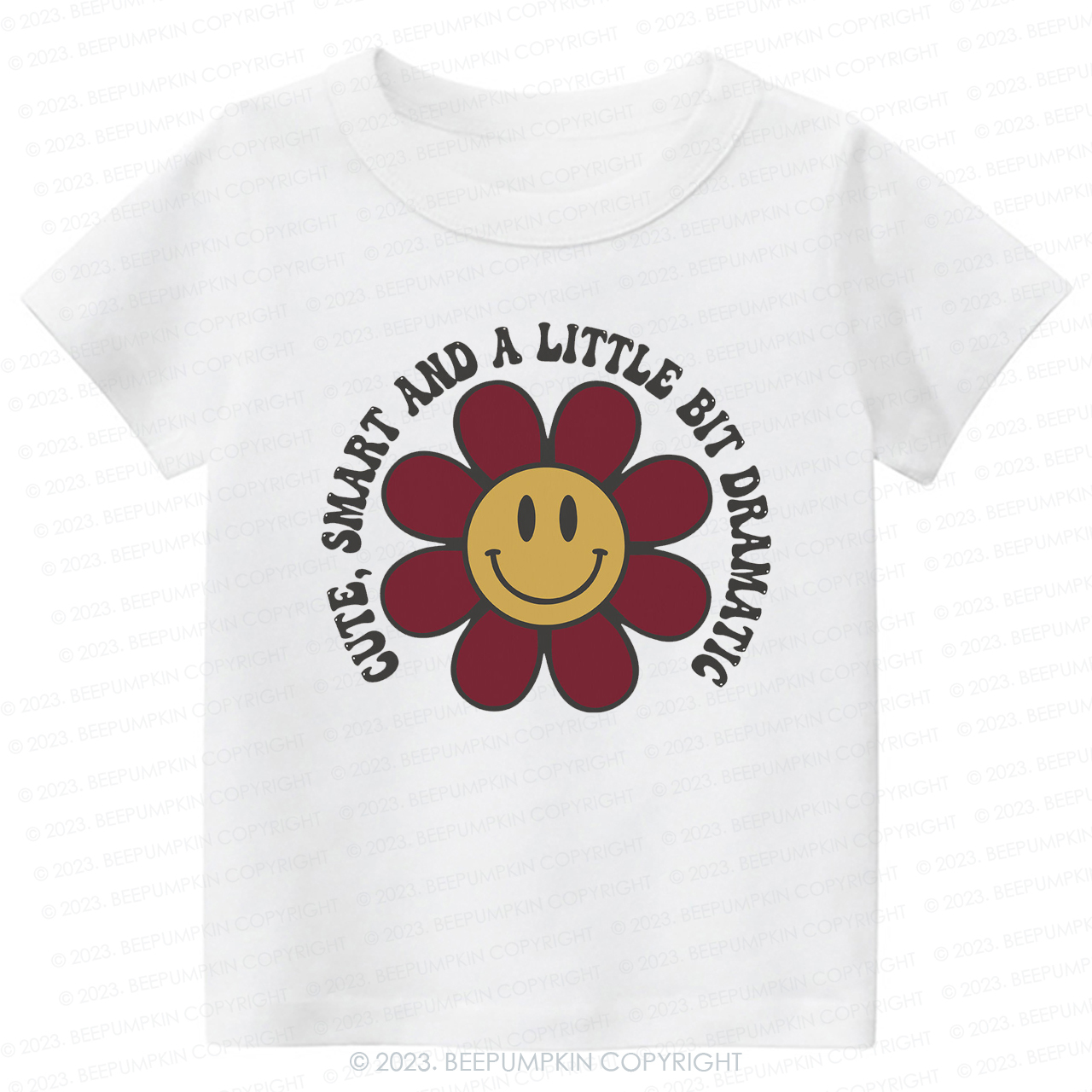 Cute Smart And Dramatic -Toddler Tees