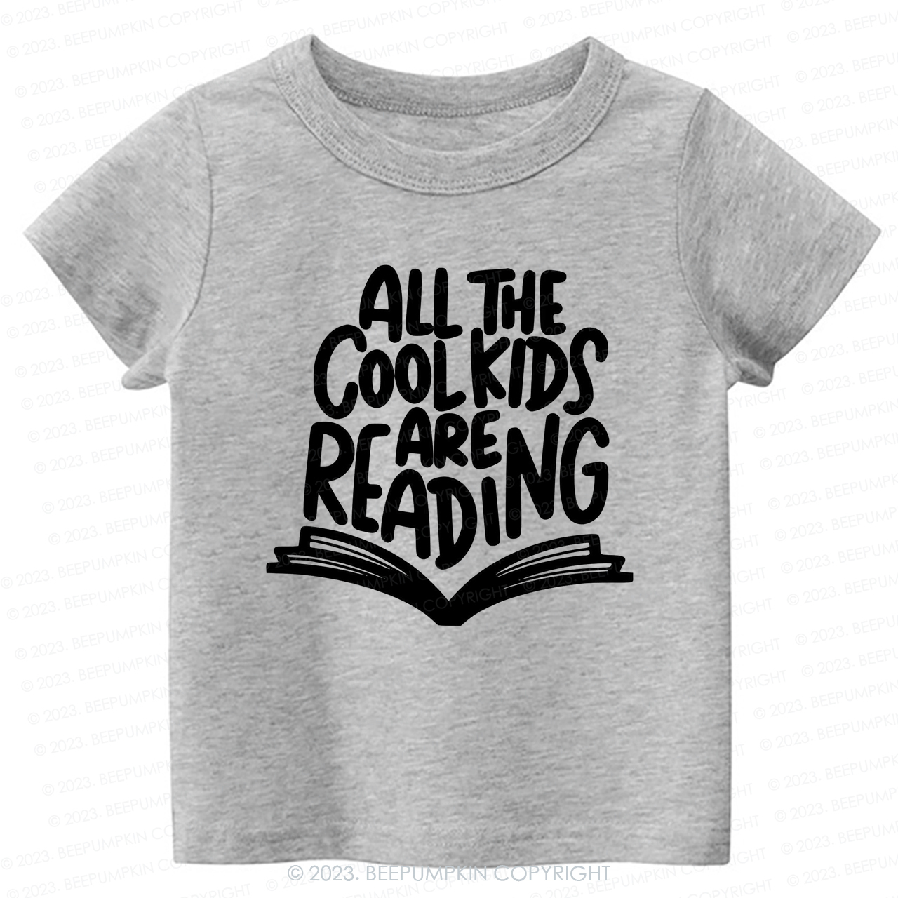 All The Cool Kids Are Reading Kids Shirt