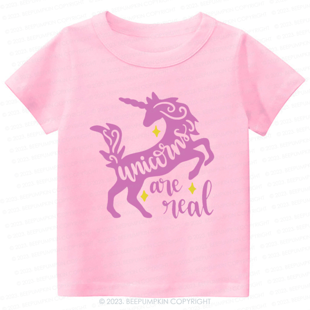 Unicorn Are Reals Kids Shirt
