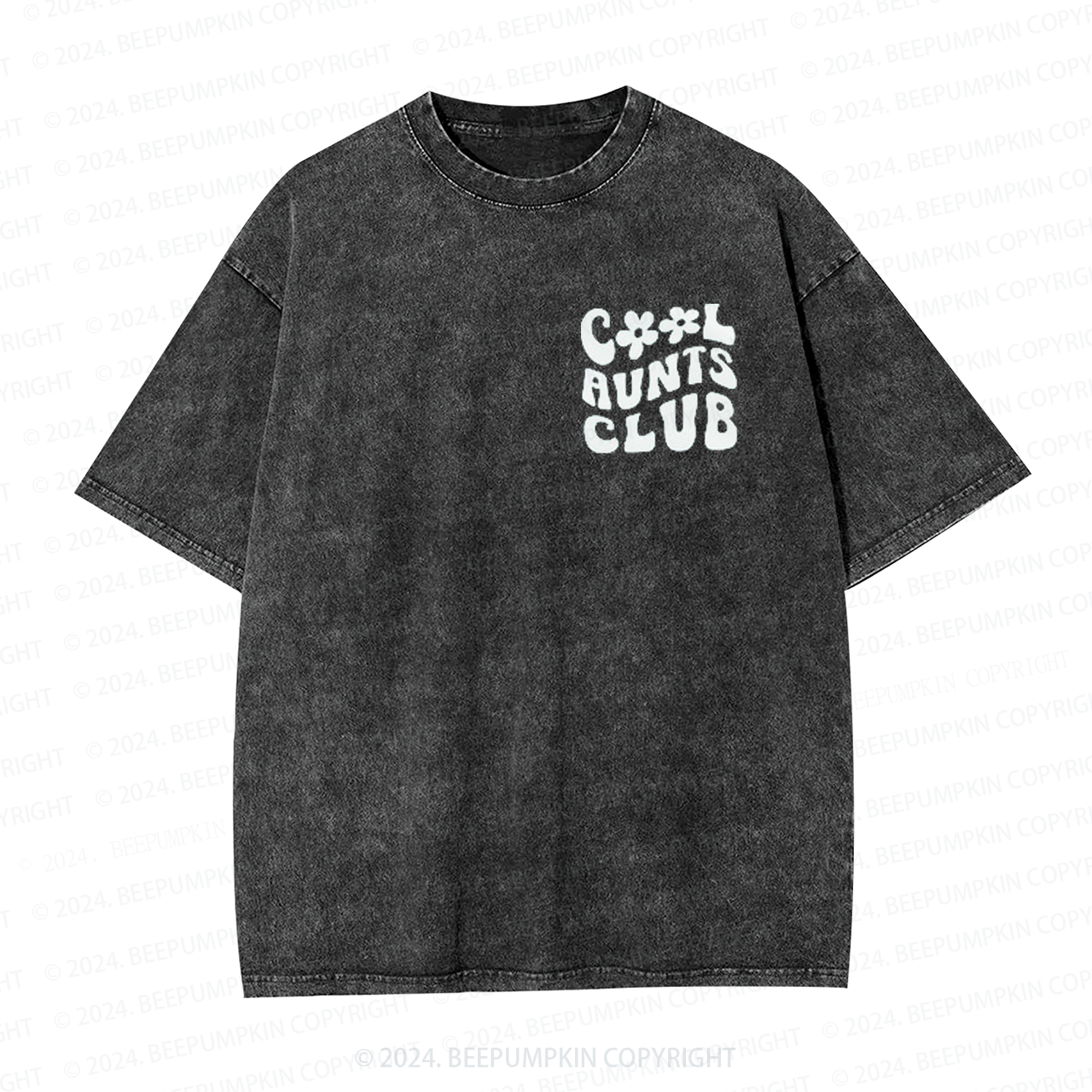  Cool Aunts Club Aunt Washed Tees