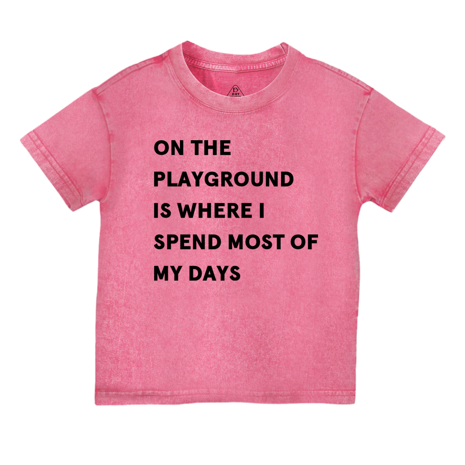 Back To School Toddler&Kids Washed Tees