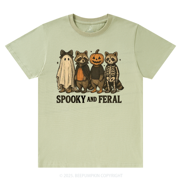  Spooky And Feral Raccoon T-Shirts Beepumpkin
