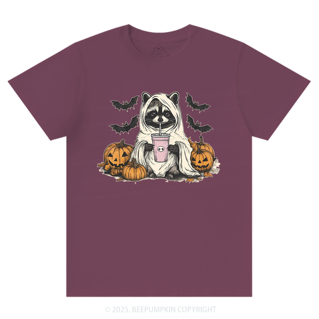 Halloween Racoon T-Shirts Beepumpkin