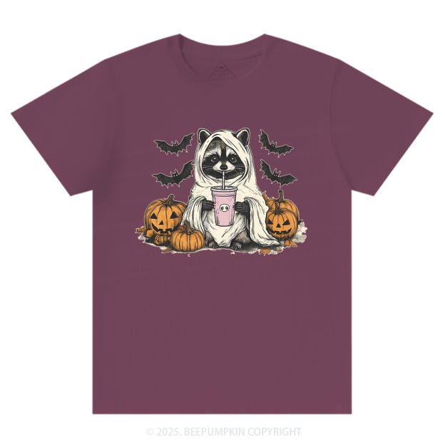 Halloween Racoon T-Shirts Beepumpkin