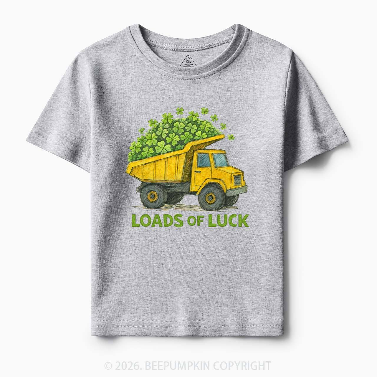 Loads Of Luck St. Patrick's Day Toddler&Kid's Tees Beepumpkin