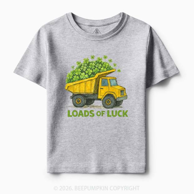 Loads Of Luck St. Patrick's Day Toddler&Kid's Tees Beepumpkin