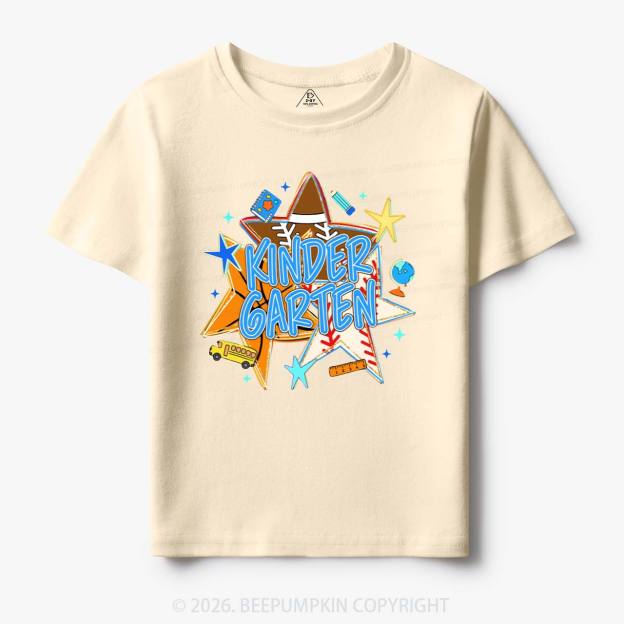 Personalized Baseball Basketball Stars Back to School Toddler&Kid's Tees