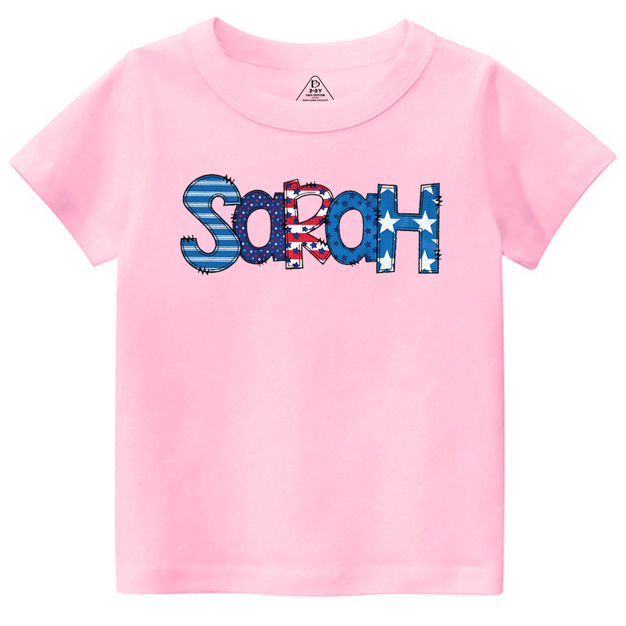 Personalized Name Fourth Of July Toddler&Kid's Tees Beepumpkin 
