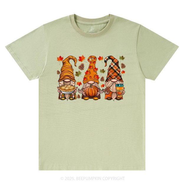Fall Gnomes T-Shirts Beepumpkin