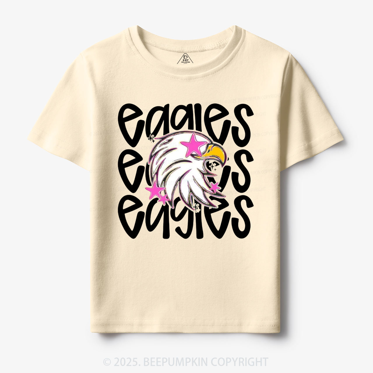 School Mascot Eagles Toddler&Kid's Tees Beepumpkin