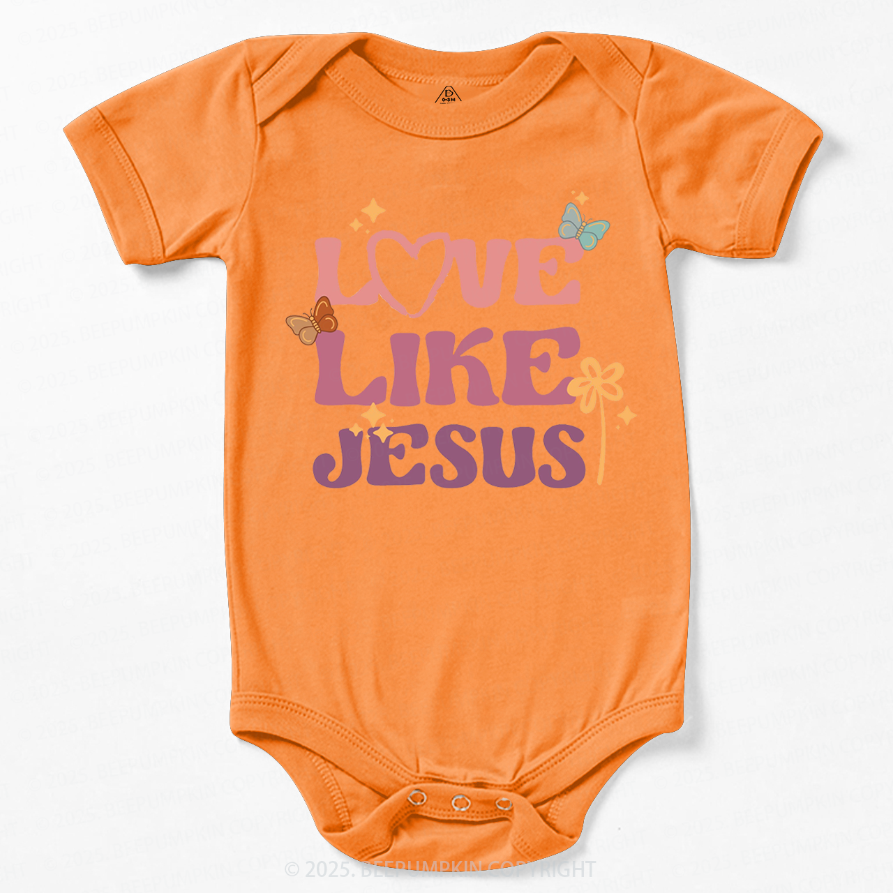 Love Like Jesus Bodysuit Beepumpkin
