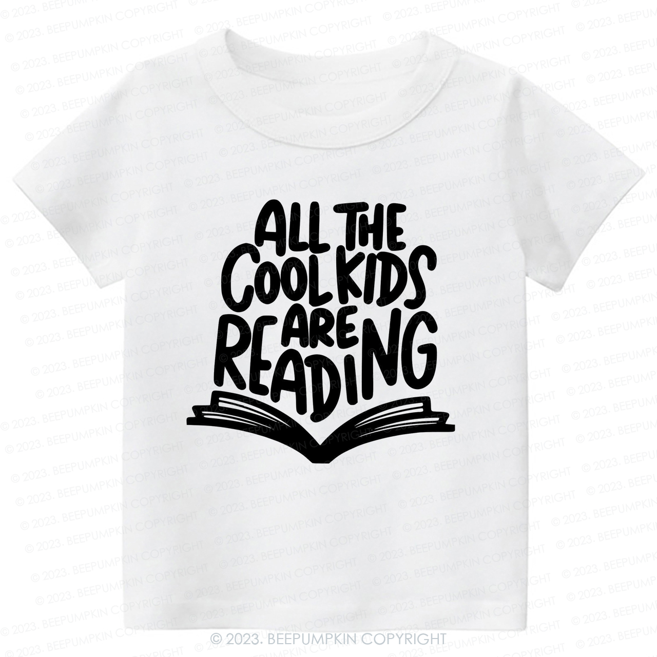 All The Cool Kids Are Reading Kids Shirt
