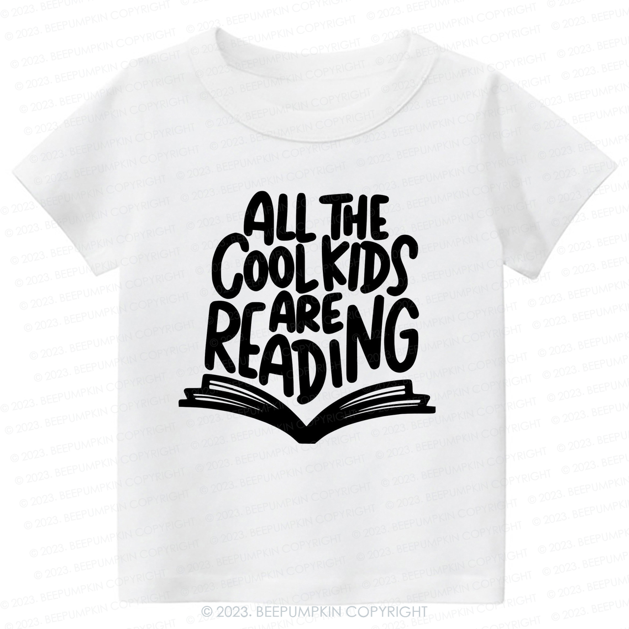 All The Cool Kids Are Reading Kids Shirt