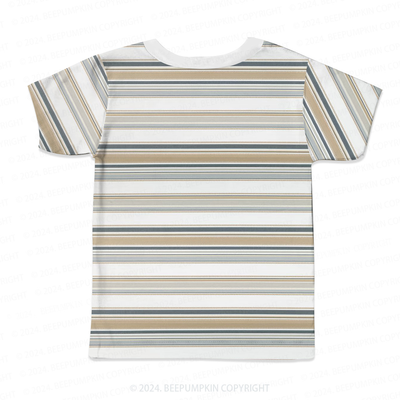Vintage 90s Stripes All Over Print Kids Tees