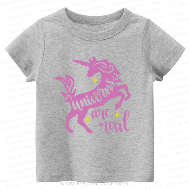Unicorn Are Reals Kids Shirt
