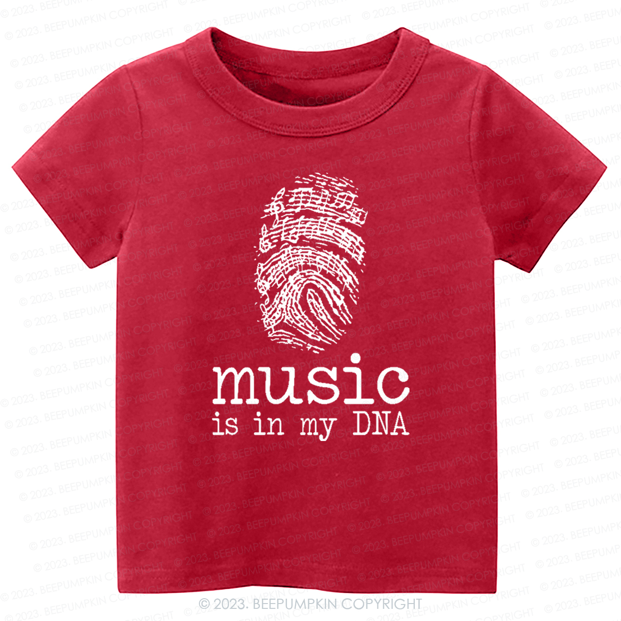 Music In My DNA Musician Kids Shirt