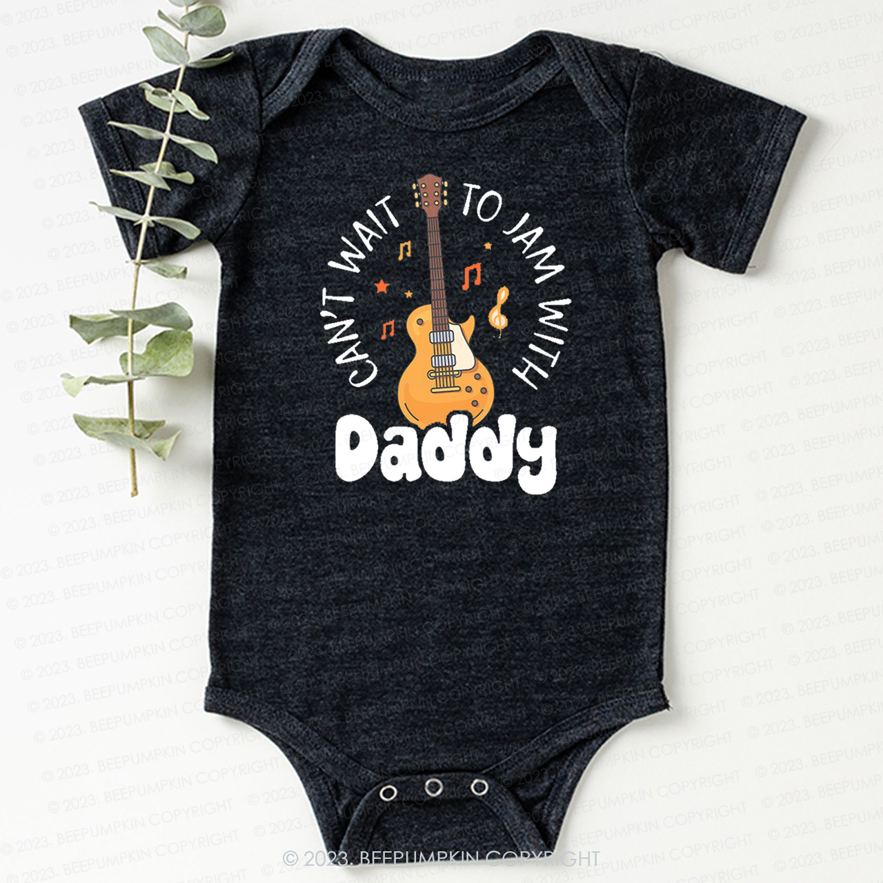 Can't Wait To Jam With Daddy Bodysuit For Baby