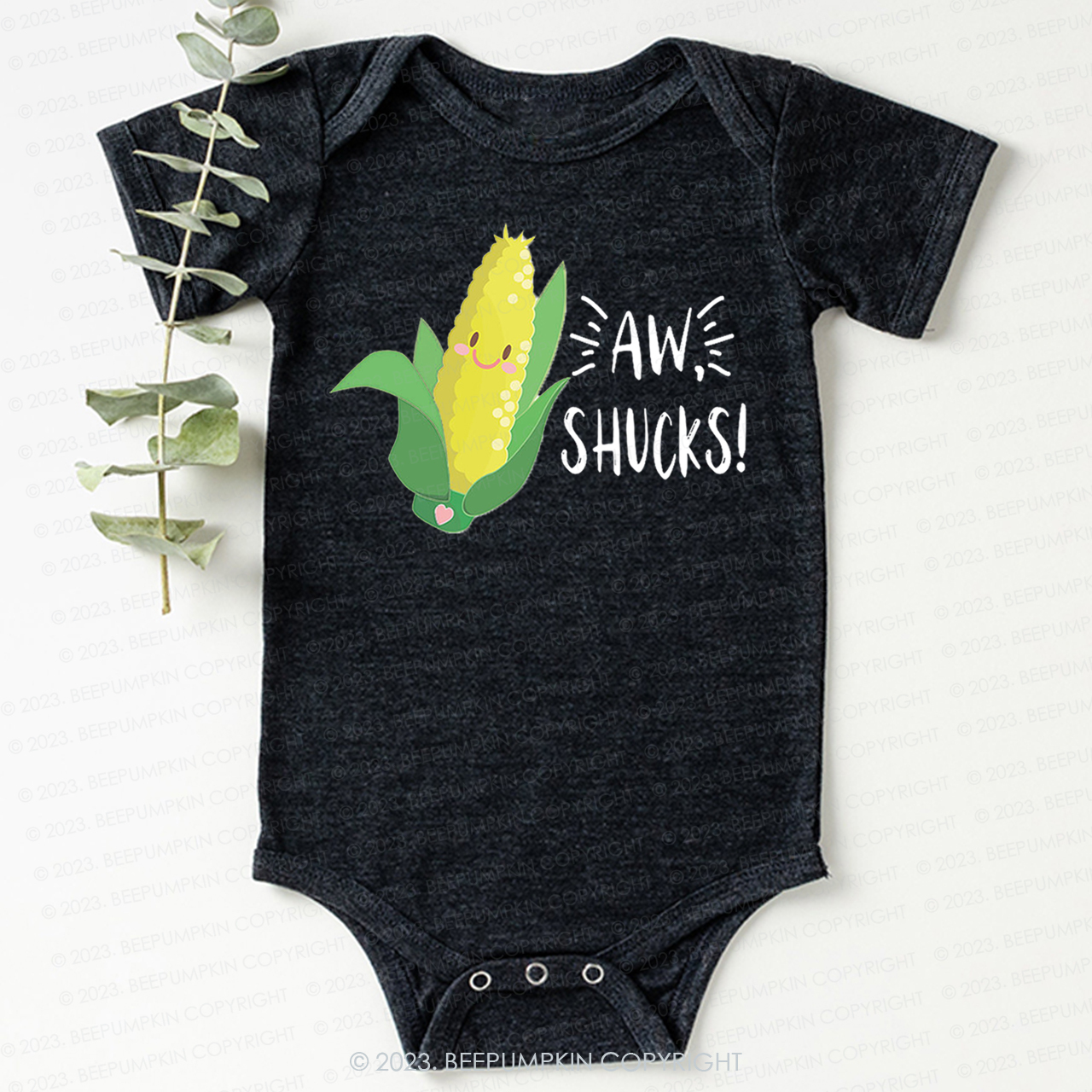 Funny AW- Shucks Corn Bodysuit For Baby