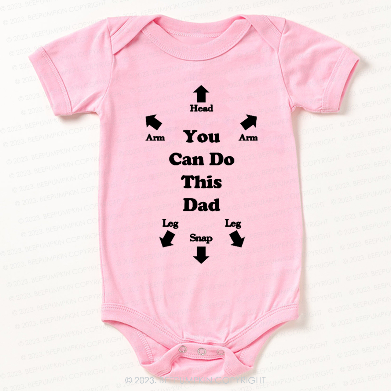 You Can Do This Dad Bodysuit For Baby 