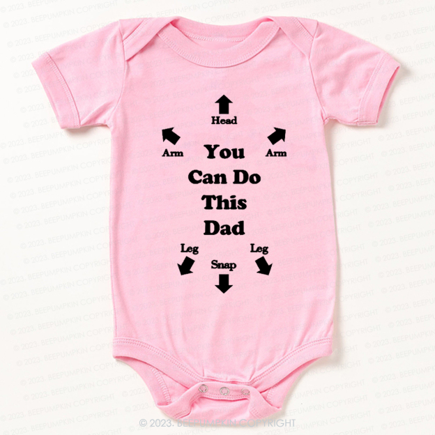 You Can Do This Dad Bodysuit For Baby 