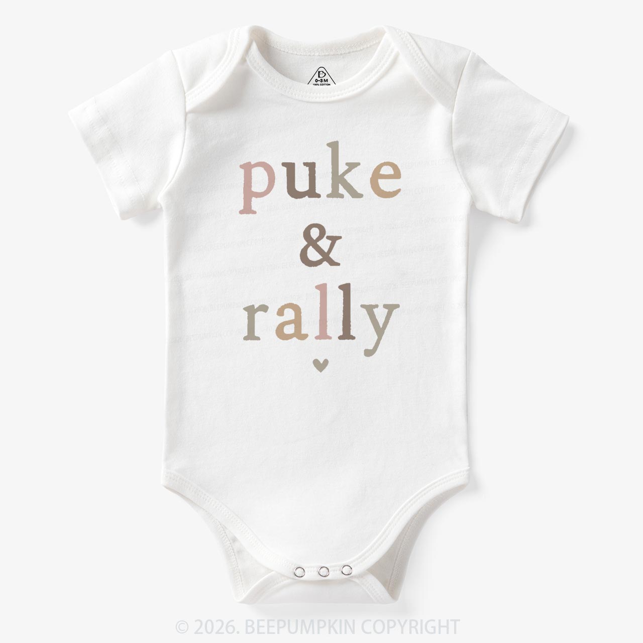 Puke & Rally Baby Bodysuit