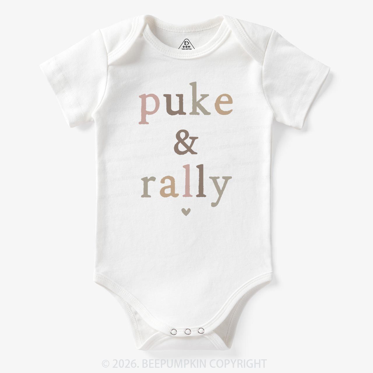 Puke & Rally Baby Bodysuit
