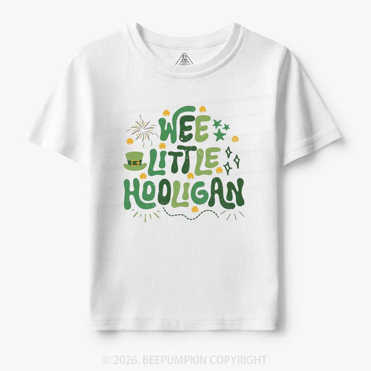 Wee Little Hooligan St. Patrick's DayToddler&Kid's Tees Beepumpkin