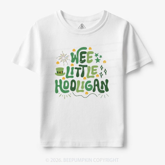 Wee Little Hooligan St. Patrick's DayToddler&Kid's Tees Beepumpkin