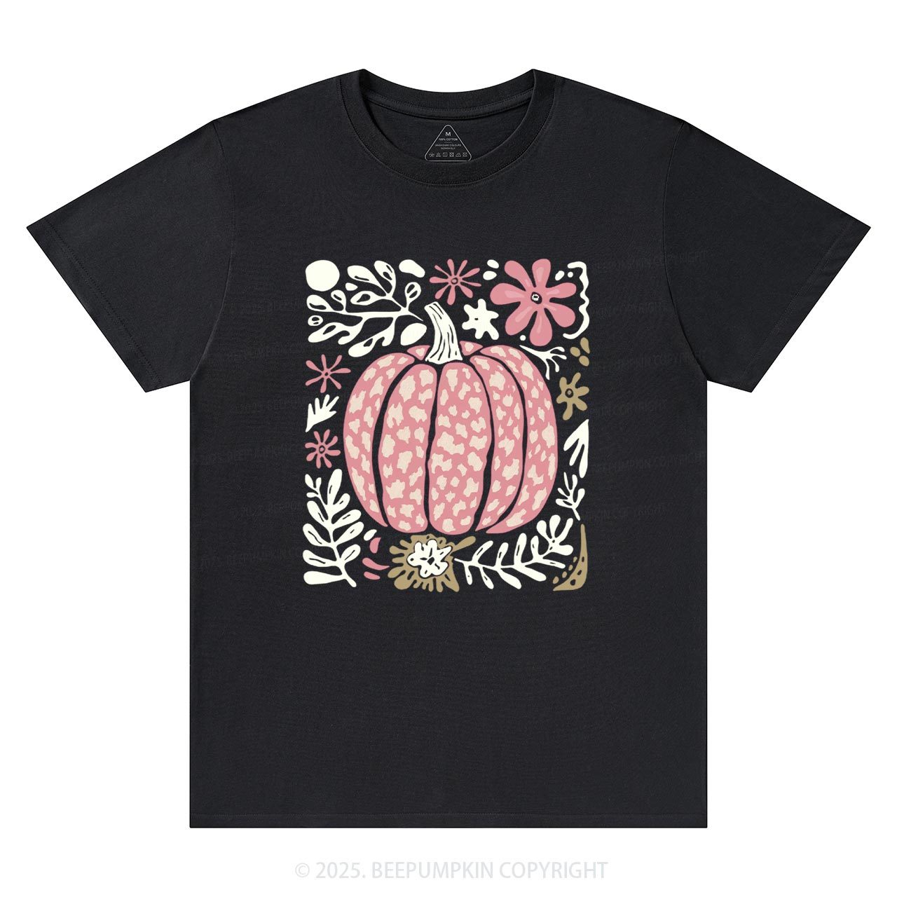 Leopard Pink Pumpkin T-Shirts Beepumpkin