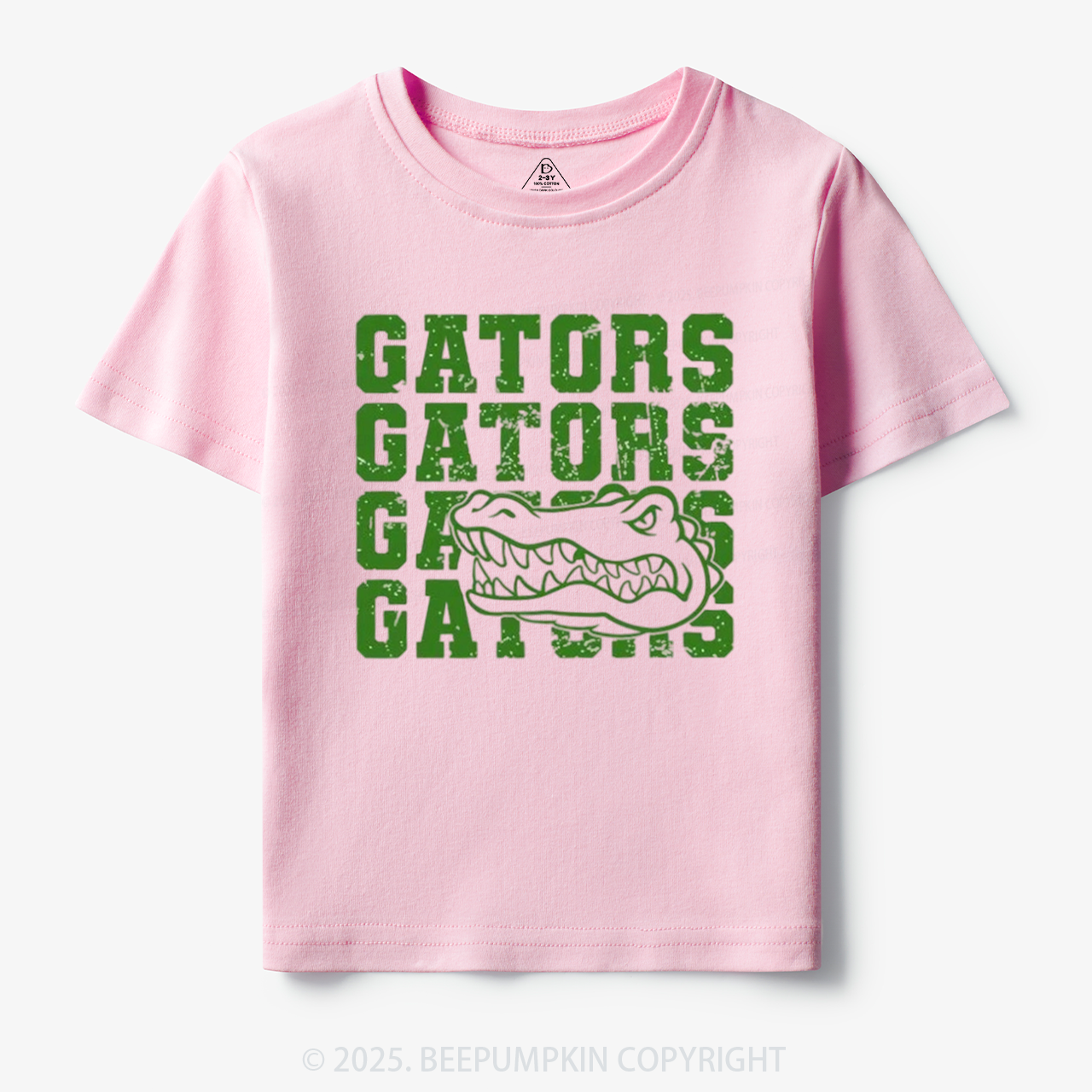 Personalized Gators Mascot Toddler&Kid's Tees Beepumpkin