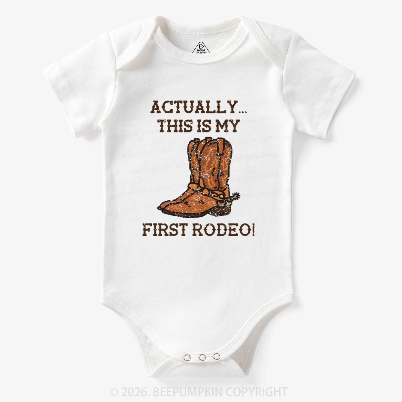 This Is My First Rodeo Bodysuit
