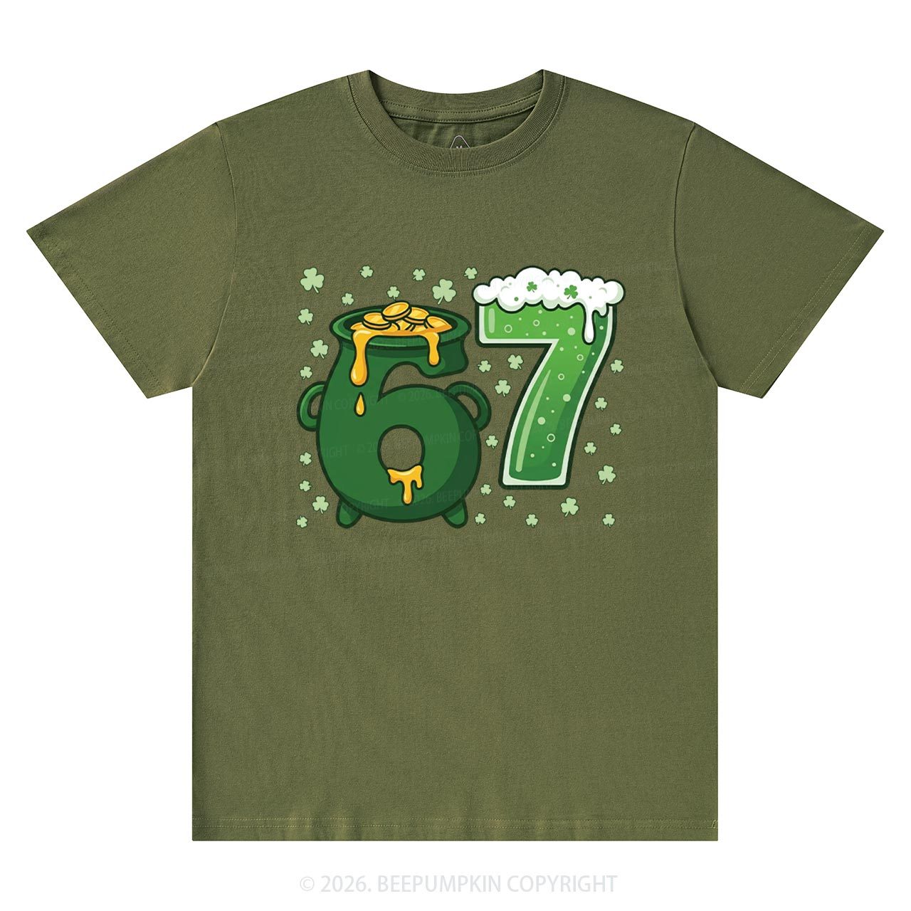 Six Seven St Patrick's Day T-Shirts Beepumpkin