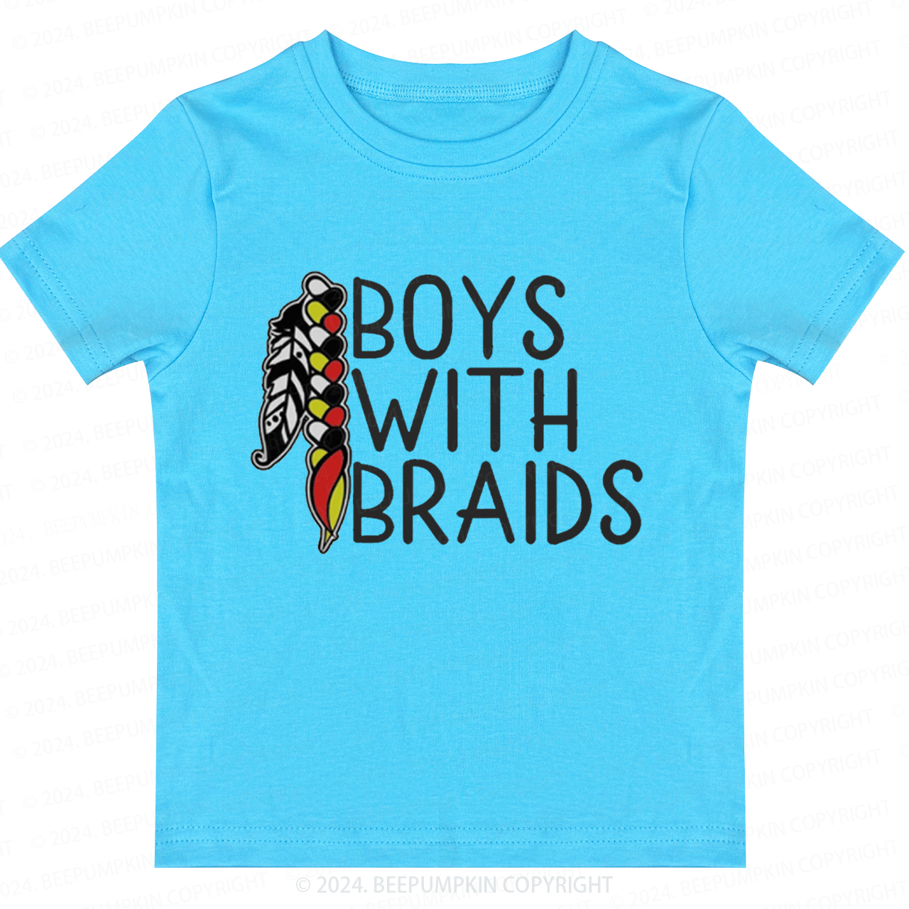 Boys With Braids Toddler&Kids Tees 7