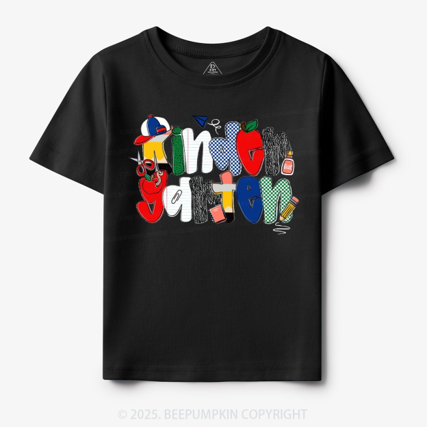 Doodle Grades Toddler&Kid's Tees Beepumpkin