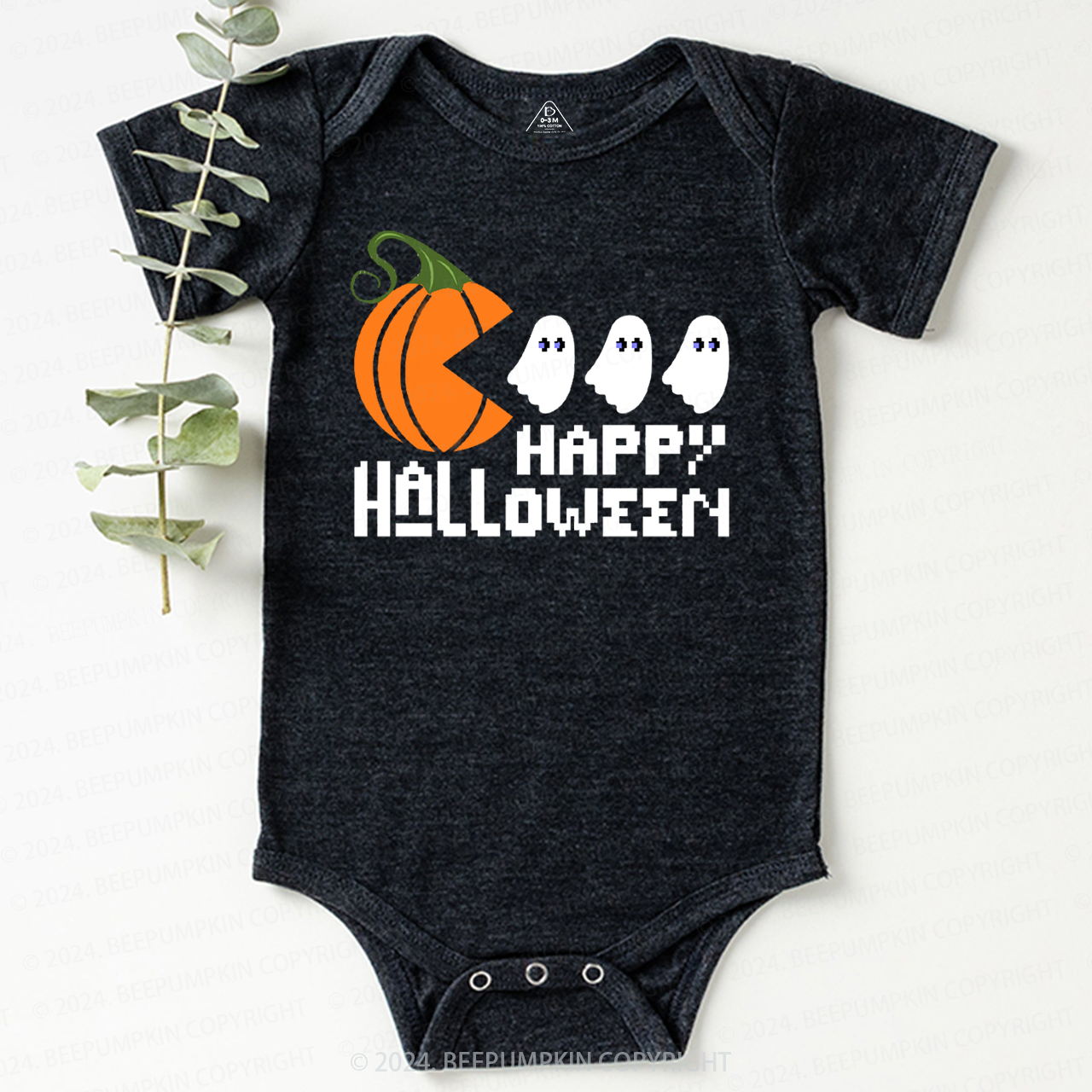 Happy Halloween Trick Or Treat Baby Bodysuits 