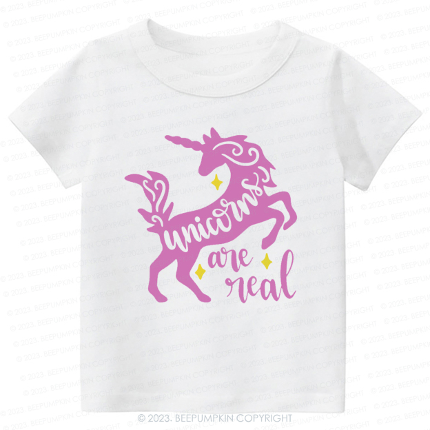 Unicorn Are Reals Kids Shirt