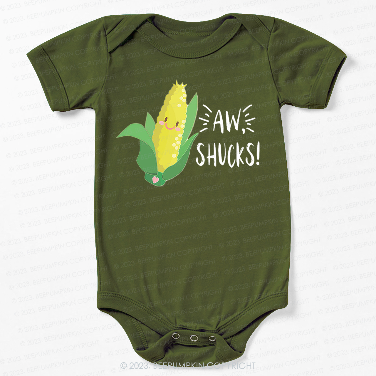 Funny AW- Shucks Corn Bodysuit For Baby
