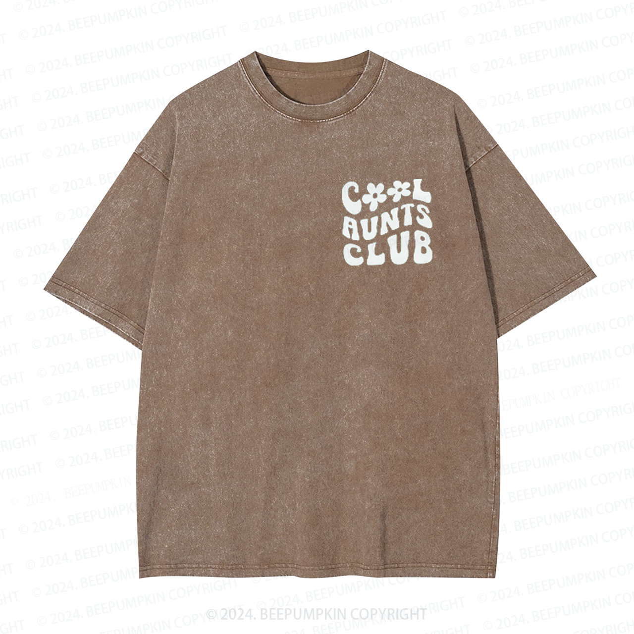 Cool Aunts Club Aunt Washed Tees
