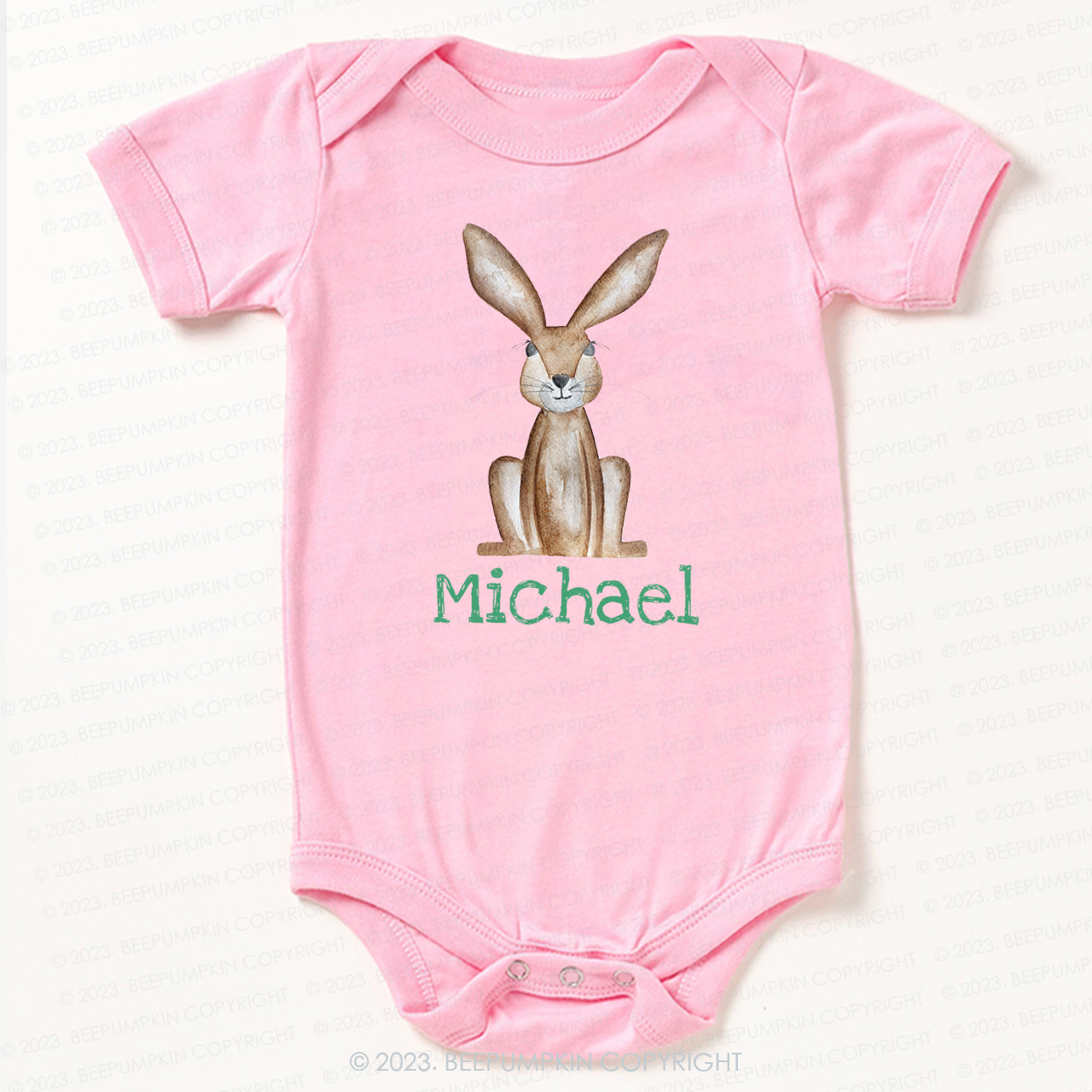 Personalized Easter Cute Bunny Bodysuit For Baby